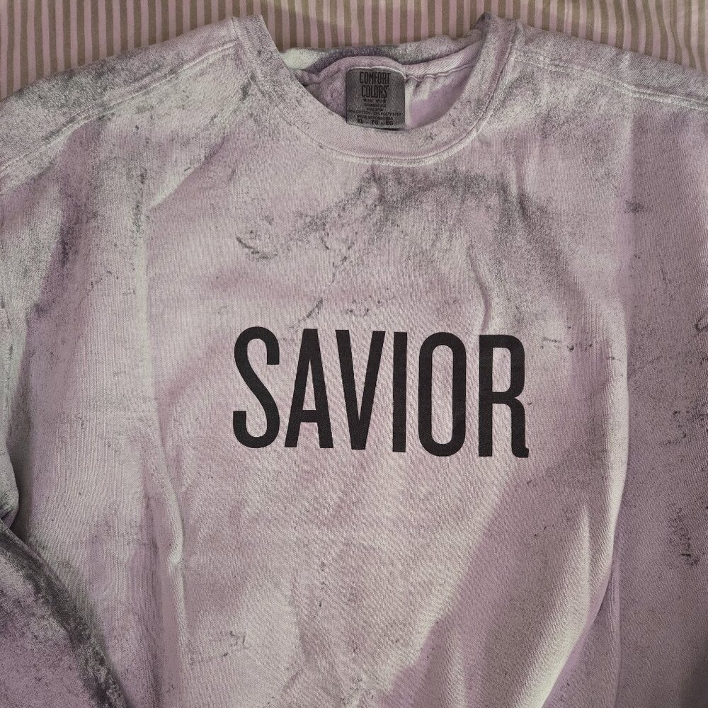 Savior Jesus Image Brand Sweatshirt Xl